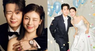 《換乘戀愛》首對夫妻誕生！孔尚貞、徐敏亨婚禮曝光 昔日復合情侶修成正果節目組、班底齊祝賀